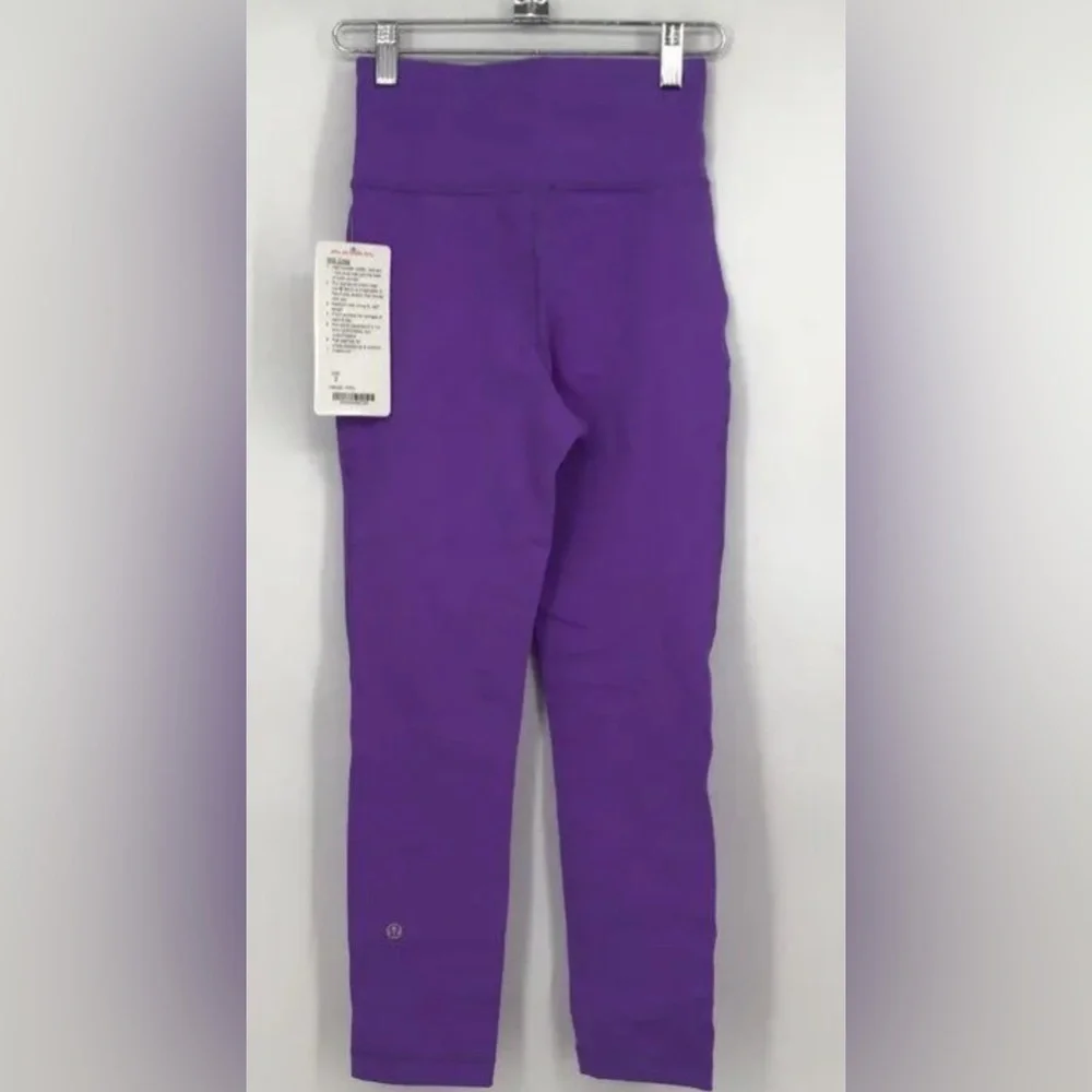 Lululemon “Will Crop” Leggings in Power Purple 🆕🔖 - Picture 6 of 10